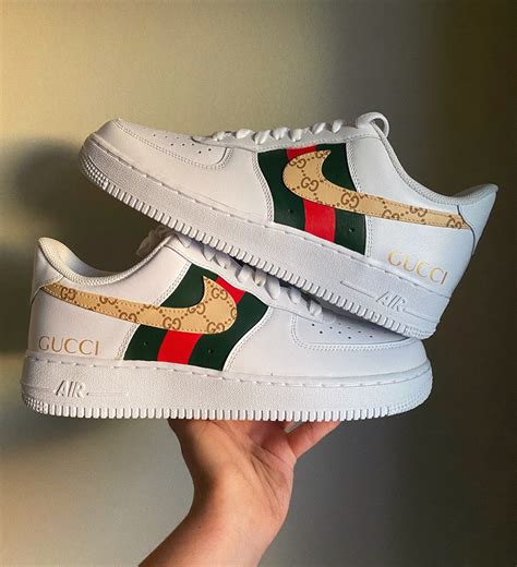 gucci supreme nike air force 1|Gucci air force 1 price.